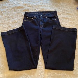 American Eagle Wide Leg Jeans Size 4